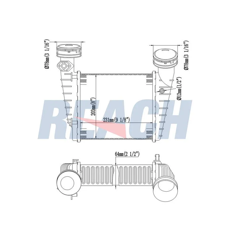 Turbo Radyatörü  ASPART 6TRA1070