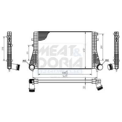 Turbo Radyatörü  ASPART 6TRA1081