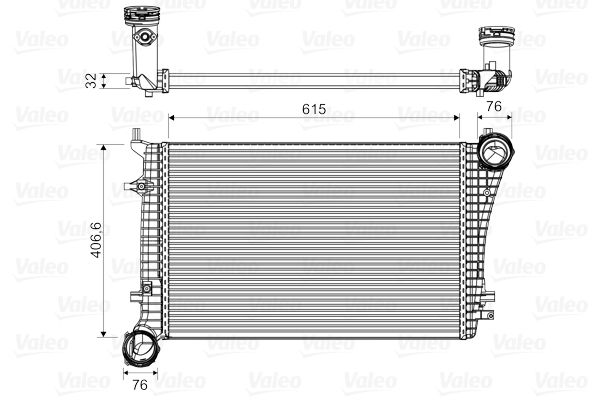VALEO 818675 Turbo Radyatörü - . Görsel