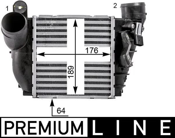 Turbo Radyatörü  MAHLE CI 22 000P