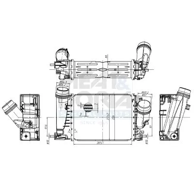 Turbo Radyatörü  MAHLE CI 415 000P