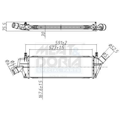 Turbo Radyatörü MEAT & DORIA 995076