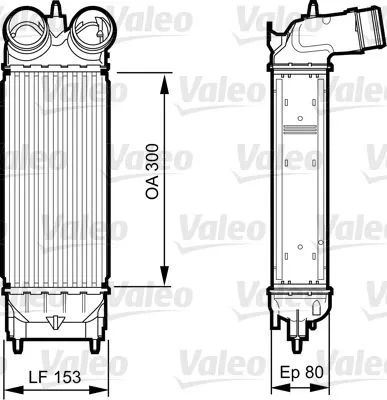 Turbo Radyatörü  VALEO 818244
