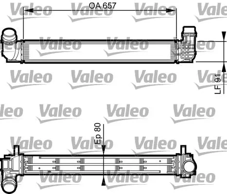 Turbo Radyatörü  VALEO 818269