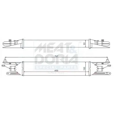 Turbo Radyatörü  VALEO 818823