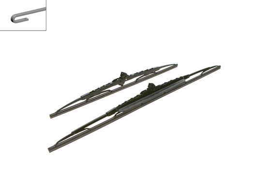 BOSCH 3397001813 Twin Rüzgarlikli Silecek - . Görsel