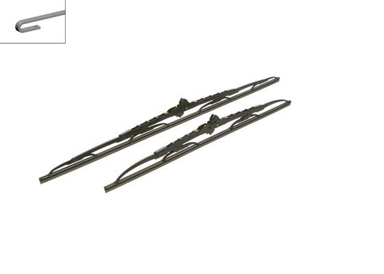 BOSCH 3397118202 Silecek Süpürgesi Ön Takım