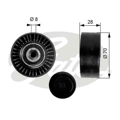 GATES T36248 V Kayış Gergi Rulmanı - . Görsel