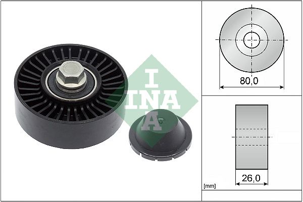 INA 532051210 V Kayış Gergi Rulmanı