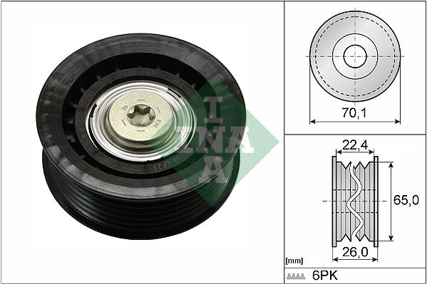 INA 532047110 V Kayış Gergi Rulmanı