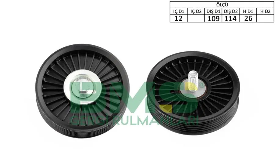 Vantilatör Kayış Gergi Rulmanı  BMS 422