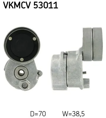 Vantilatör Kayış Gergi Rulmanı  SKF VKMCV 53011