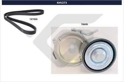 Vantilatör Kayış Seti  HUTCHINSON 273