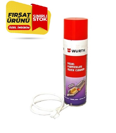 WÜRTH DİZEL PARTİKÜL FİLTRE TEMİZLİYİCİ SPREY 400ML - . Görsel