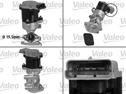 VALEO 700410 Egr Valfi Sol LR018465 1618N7 C2C40183 - . Görsel