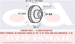 VALEO 186604 Fren Diski Ön - 5. Görsel