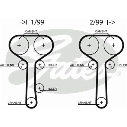 GATES 5508XS Triger Kayışı - . Görsel