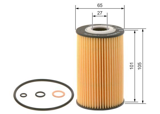 BOSCH 1457429108 Yağ Filtresi - . Görsel