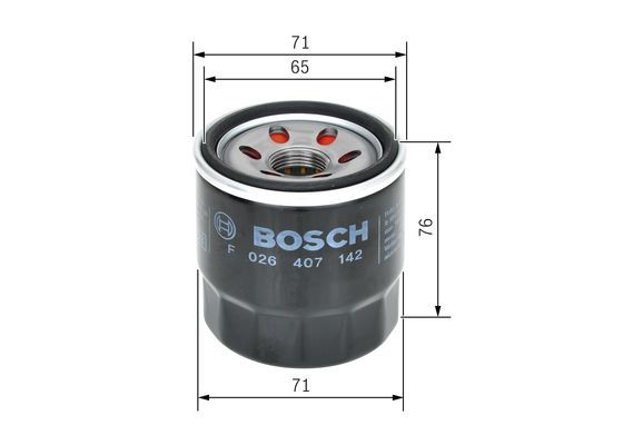 BOSCH F026407142 Yağ Filtresi - . Görsel