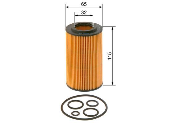 BOSCH 09864B7031 Yağ Filtresi - . Görsel