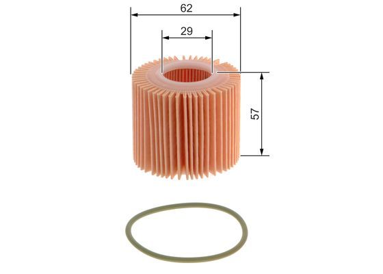 BOSCH 09864B7013 Yağ Filtresi - . Görsel