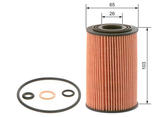 BOSCH 09864B7029 Yağ Filtresi - . Görsel
