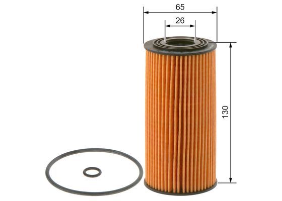 BOSCH 09864B7028 Yağ Filtresi - . Görsel