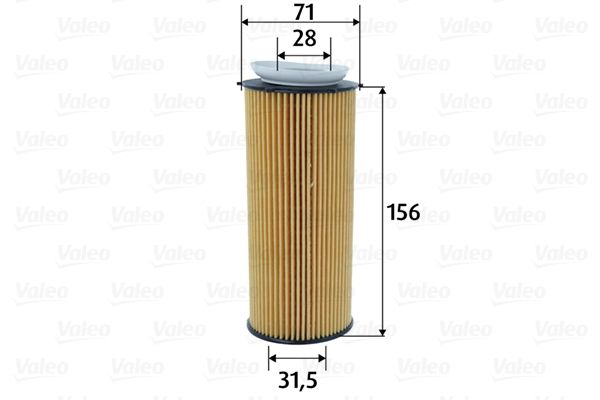 VALEO 586603 Yağ Filtresi