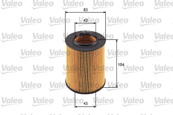 VALEO 586527 Yağ Filtresi