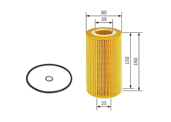 BOSCH 1457429141 Yağ Filtresi - . Görsel