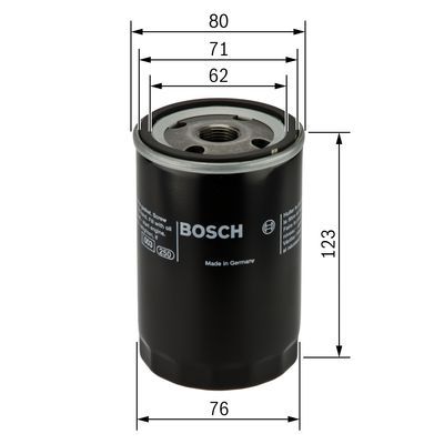 BOSCH 0451103033 Yağ Filtresi - . Görsel