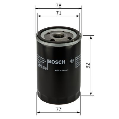 BOSCH F026407017 Yağ Filtresi - . Görsel