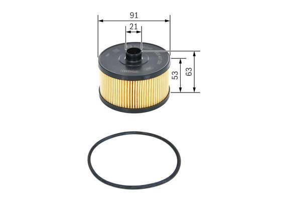 BOSCH F026407231 Yağ Filtresi - . Görsel