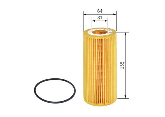 BOSCH F026407021 Yağ Filtresi - . Görsel