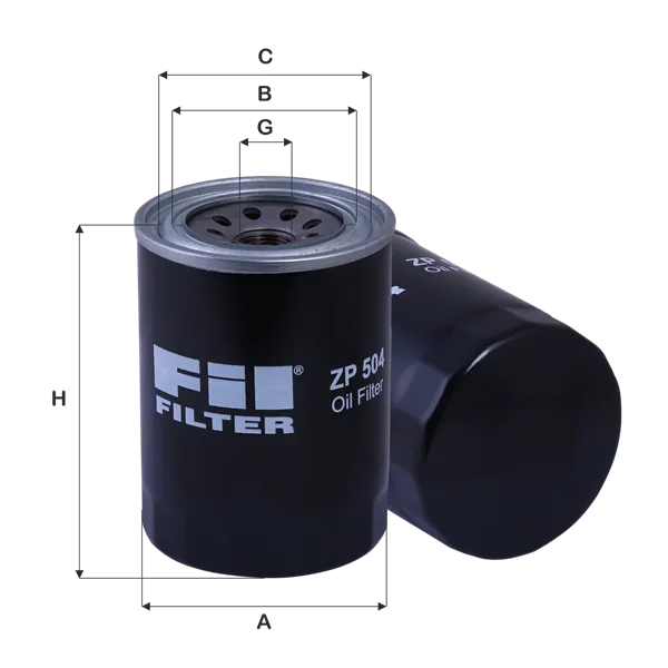 Yağ Filtresi  FIL FILTRE ZP 504