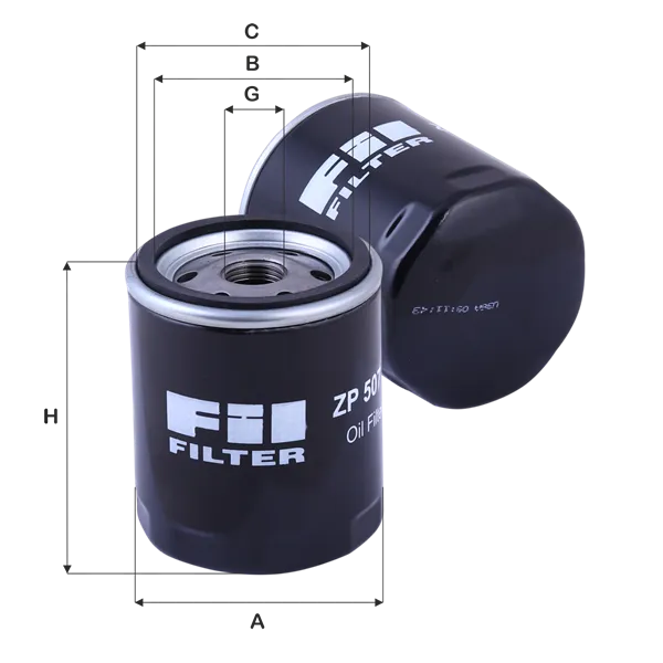 Yağ Filtresi  FIL FILTRE ZP 507 A