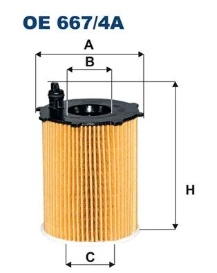 Yağ Filtresi  FILTRON OE 667/4A