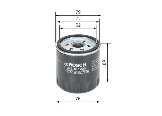Yağ Filtresi Ford F026407203 - . Görsel