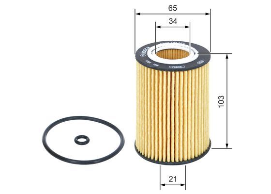 BOSCH F026407157 Yağ Filtresi - . Görsel