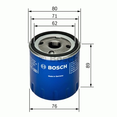 BOSCH 0451103261 Yağ Filtresi - 6. Görsel
