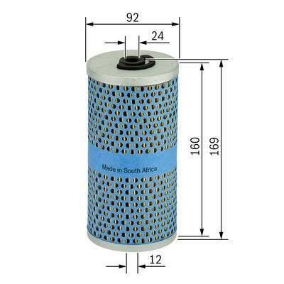 BOSCH 1457429274 Yağ Filtresi - . Görsel