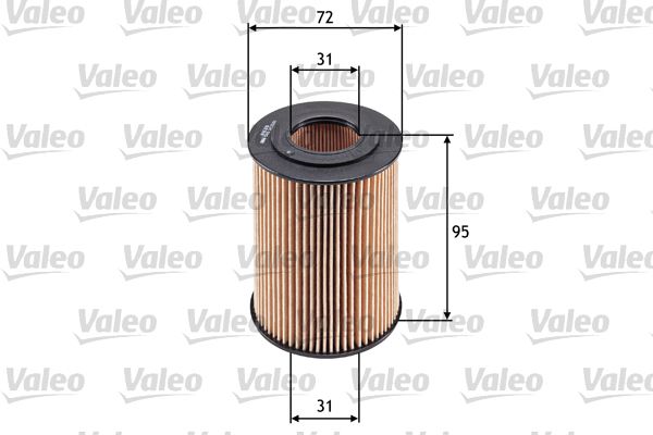 VALEO 586548 Yağ Filtresi