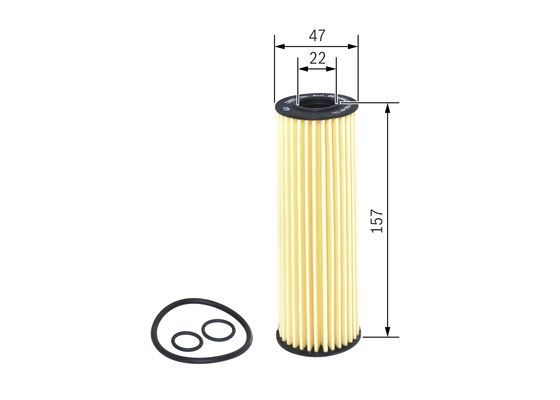 BOSCH F026407132 Yağ Filtresi - . Görsel