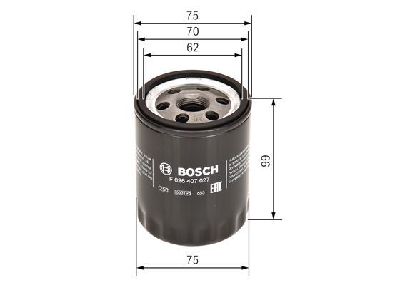Yağ Filtresi Mitsubishi Mn960320 - . Görsel