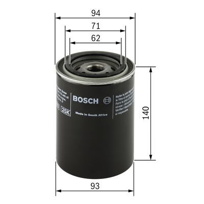 BOSCH 0451103346 Yağ Filtresi - . Görsel