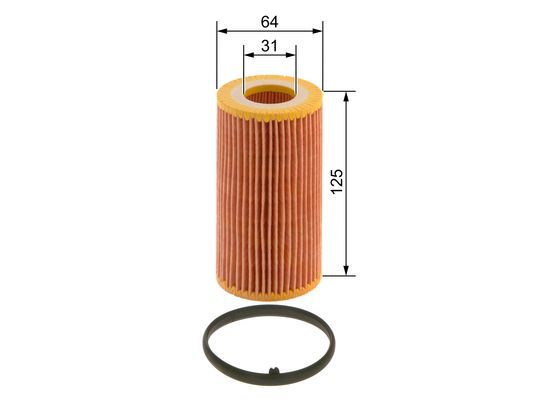 BOSCH 1457429243 Yağ Filtresi - . Görsel