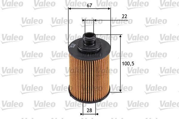 VALEO 586530 Yağ Filtresi
