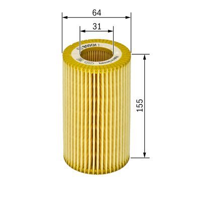 BOSCH 1457429268 Yağ Filtresi - . Görsel