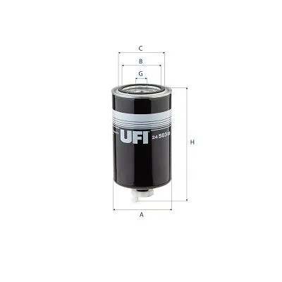 Yağ Filtresi  UFI 24.503.00