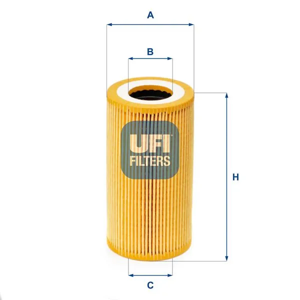 Yağ Filtresi  UFI 25.165.00